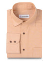 Klassischer orangefarbener Oxford