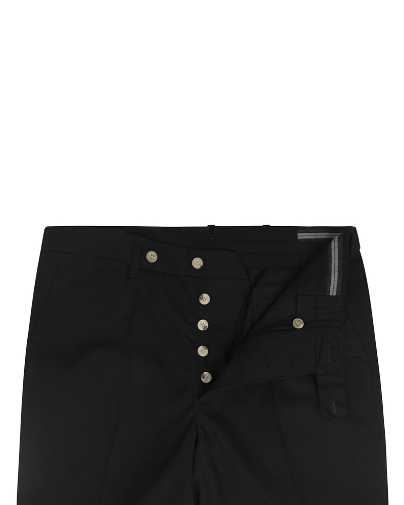 Chino noir en ripstop