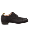 Nubuck Captoe Derby Schwarz