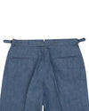 Blaue Webkante mit Türkistönung - 15 Oz