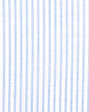 Blue Stripes On Textured White