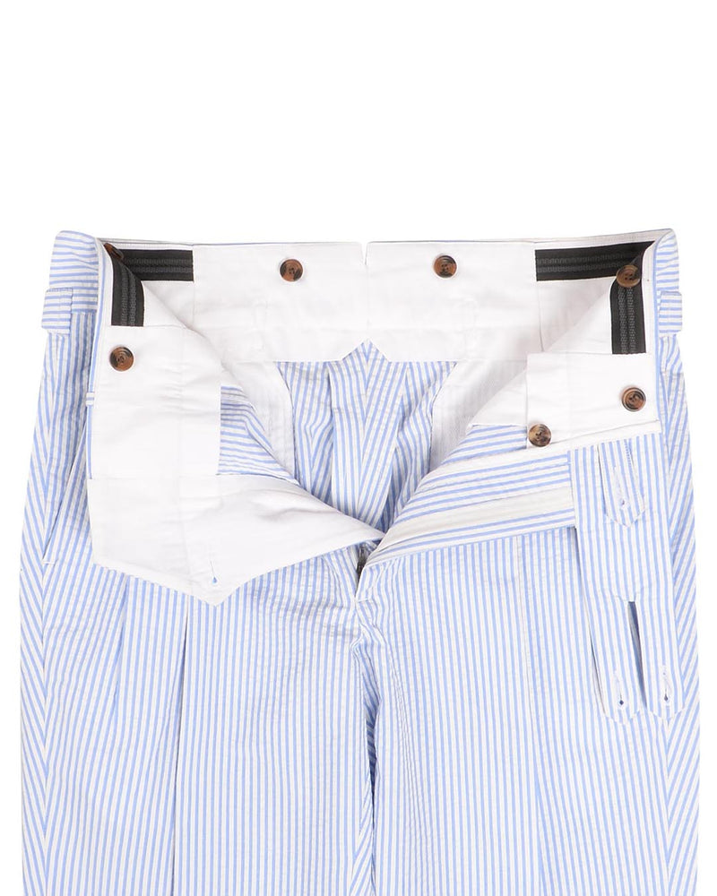 Minnis Blue Stripes Seersucker Hose