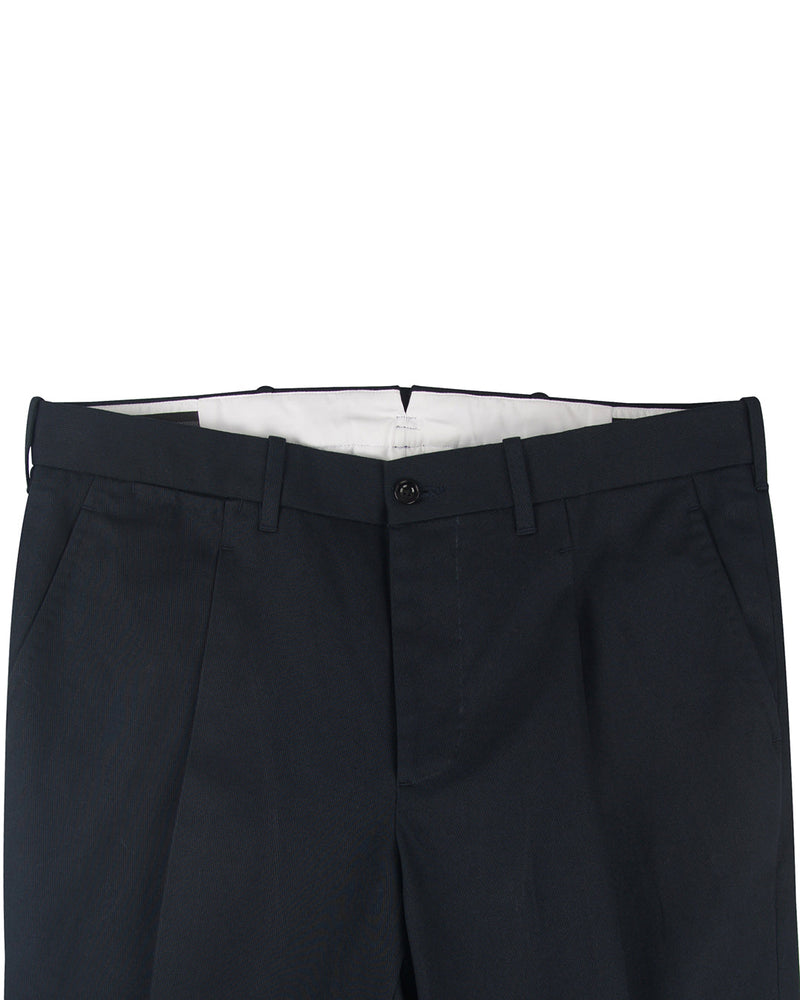 Sergé de coton Brisbane Moss Navy pour cavalerie