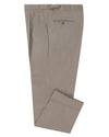 Bräunlich-graue Twill-Chino