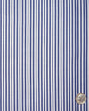 Chemise à rayures bleu foncé