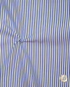 Chemise à rayures bleu foncé