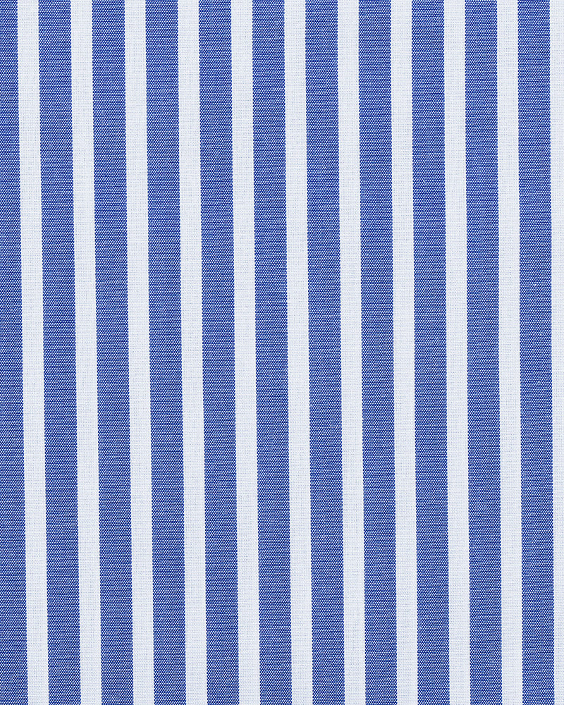 Cornflower Blue Bengal Stripes Shirt