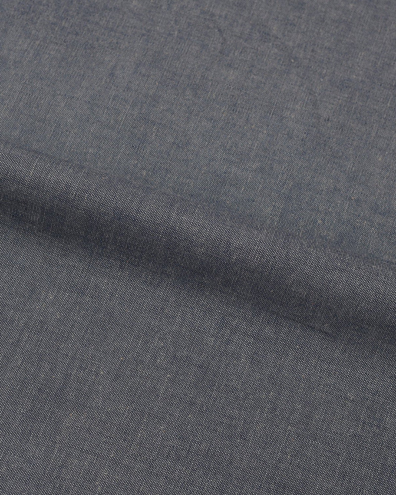 Chambray aus dunkelblauem Denim