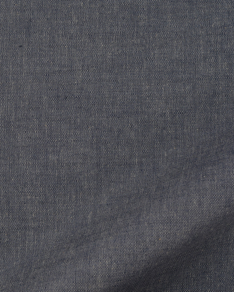Chambray aus dunkelblauem Denim