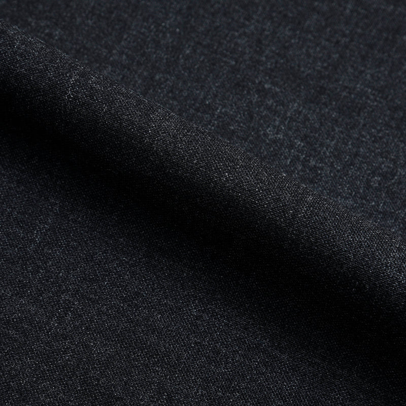 Dugdale Fine Worsted - Dunkelgraue, einfarbige Jacke