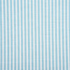 Ferozi Blue on White University Stripes Wrinkle Resistant Oxford Shirt