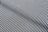 Dark Black Pencil Stripes On White