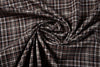 Twill-Karos in Brauntönen