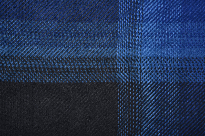 Black Blue Bold Checks