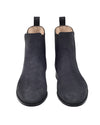 Bottines Chelsea en nubuck noir