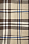 Ikonischer britischer Karo-Twill in Hellbraun