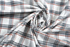 Chemise à carreaux Tattersall rouge marine