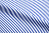 Cornflower Blue White Candy Stripes