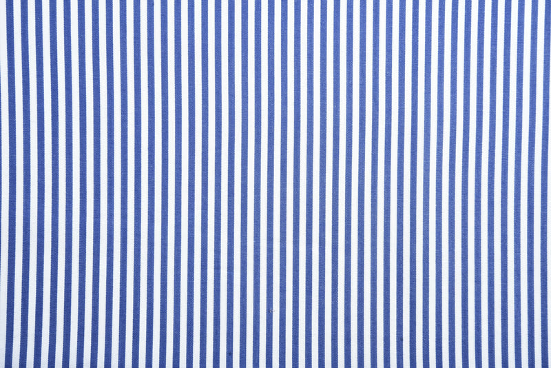 Cornflower Blue White Candy Stripes