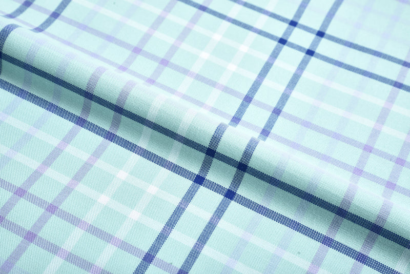 Mint Green Check Shirt