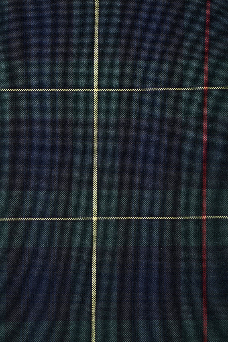 Navy Green Red Bold Checks