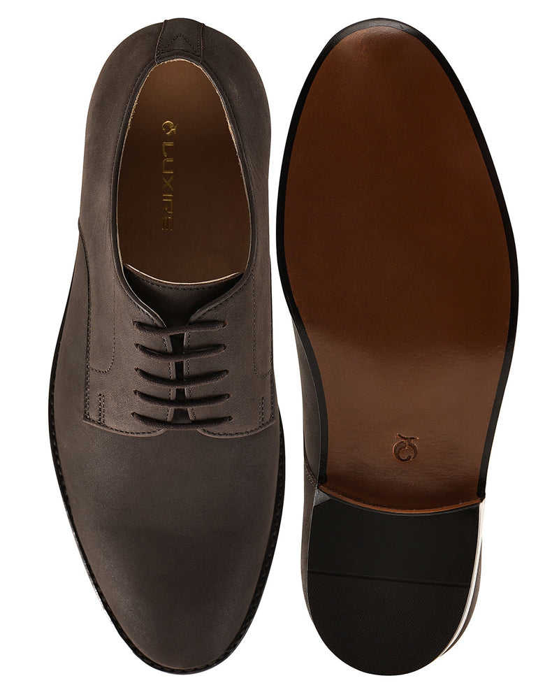 Nubuck Derby marron