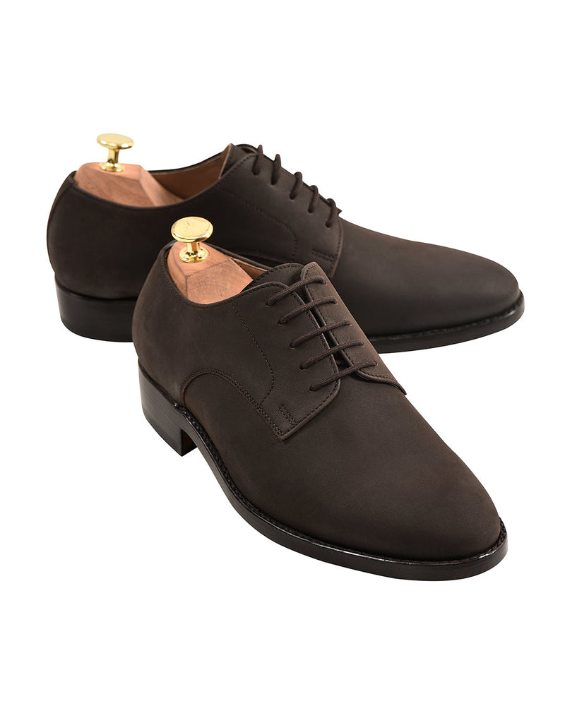 Nubuck Derby marron