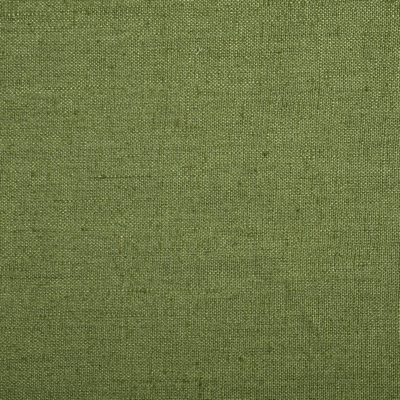 Pleated Fern Green Linen Dress Pant