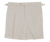 Ivory Twill Shorts