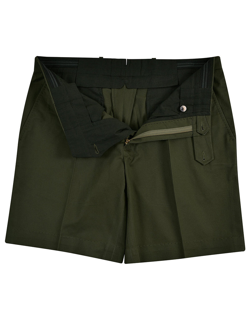 Genoa Chino : Short vert olive