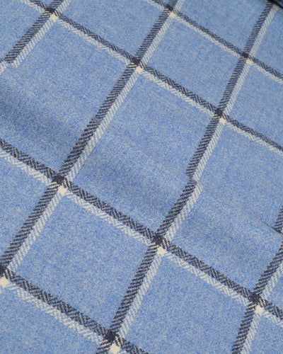 Dugdale Tweed: Blue Windowpane