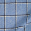 Cap Tweed in Blue Windowpane
