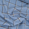 Cap Tweed in Blue Windowpane