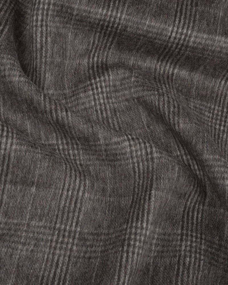 Loro Piana: Brown Glen Checks Kaschmir