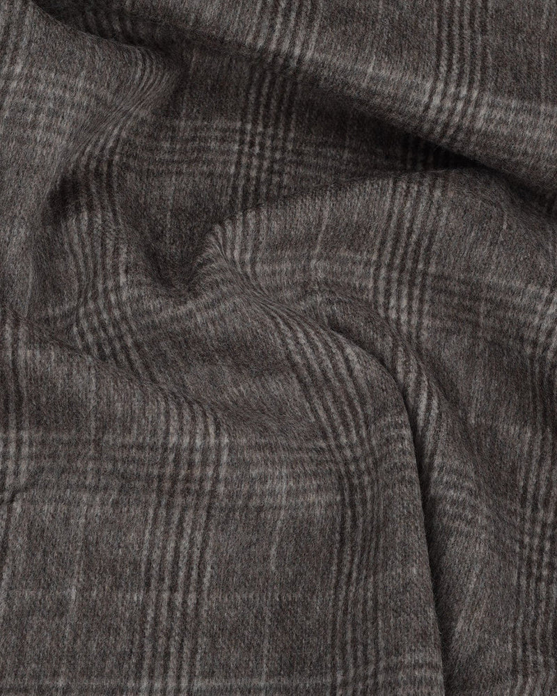 Loro Piana: Brown Glen Checks Kaschmir