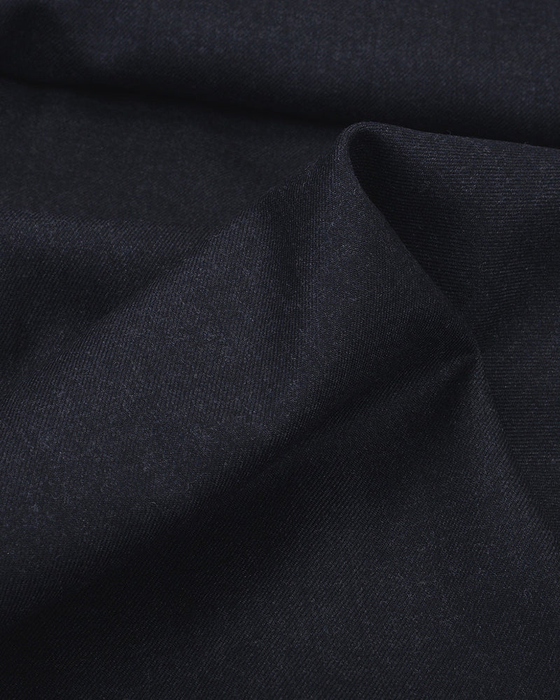 Weicher Twill in Mitternachtsgrau
