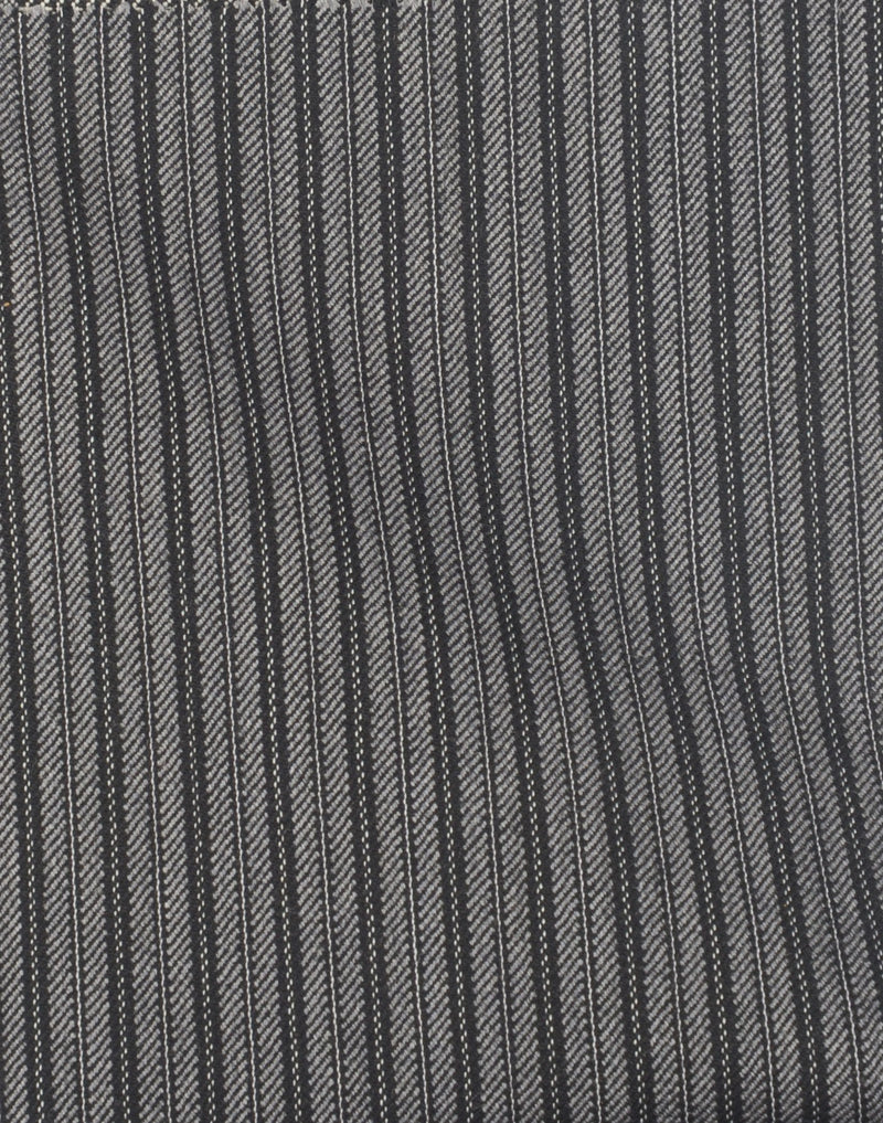 Dugdale schwarz-graue Twill-Streifen