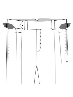 Hidden Internal Styles: Pants