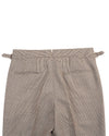 Laine Dugdale Fine Worsted - Motif pied-de-poule marron