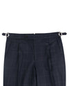 Dugdale Marineblaue Twill-Hose mit Fensterscheibe