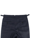 Dugdale Marineblaue Twill-Hose mit Fensterscheibe