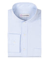 Light Blue Satin Dress Shirt