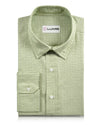 Karos auf Farn Green Twill