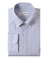 Indigo Dress Stripes Fine Linen