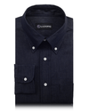 Dunkles Indigo-Denim-Chambray-Hemd