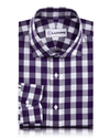 Monti Lila Mid Gingham Hemd