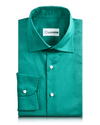 Chemise décontractée verte irlandaise