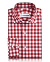 Rotes kariertes Hemd