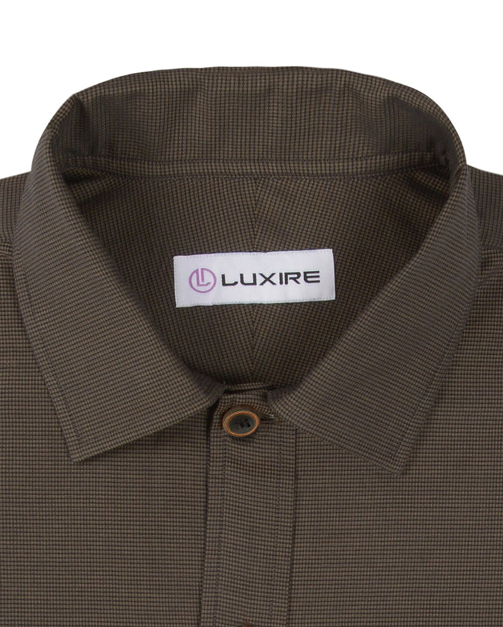 Braun-Schwarz-Pin-Checks