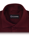 Dunkelbraunes Polo-T-Shirt